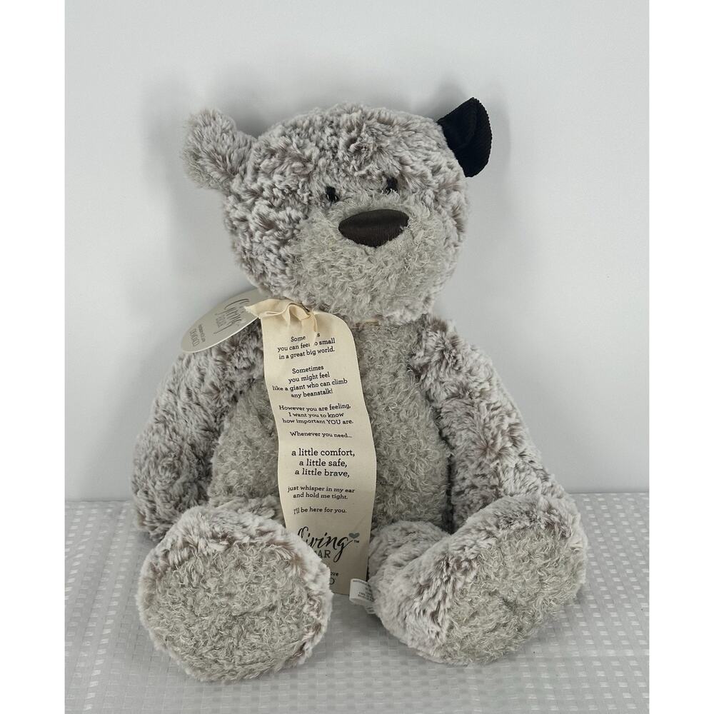 Demdaco Plush Teddy Bear Giving Lift The Spirit Handmade Stuffed Animal Toy New